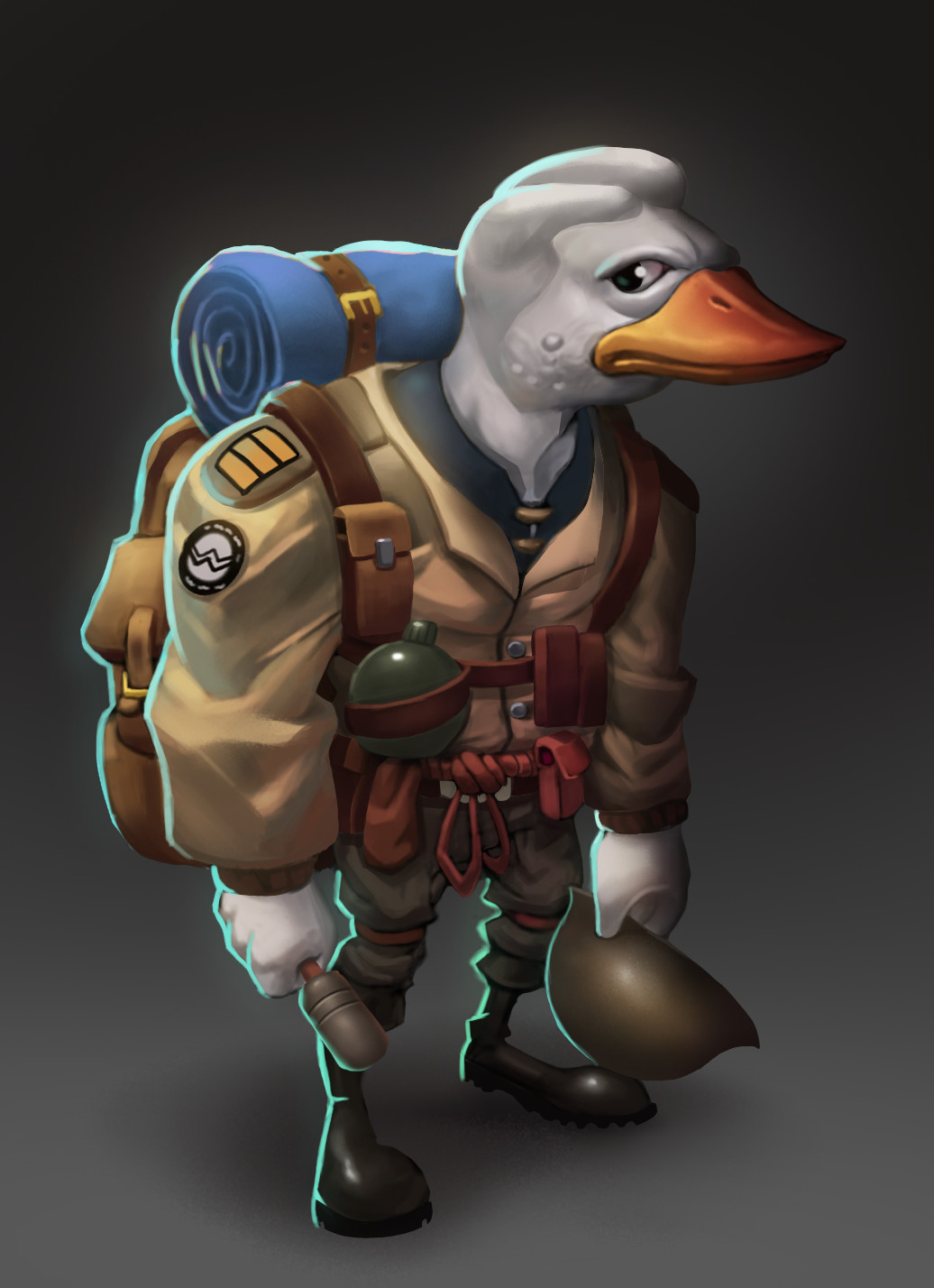 ArtStation Duck Trooper