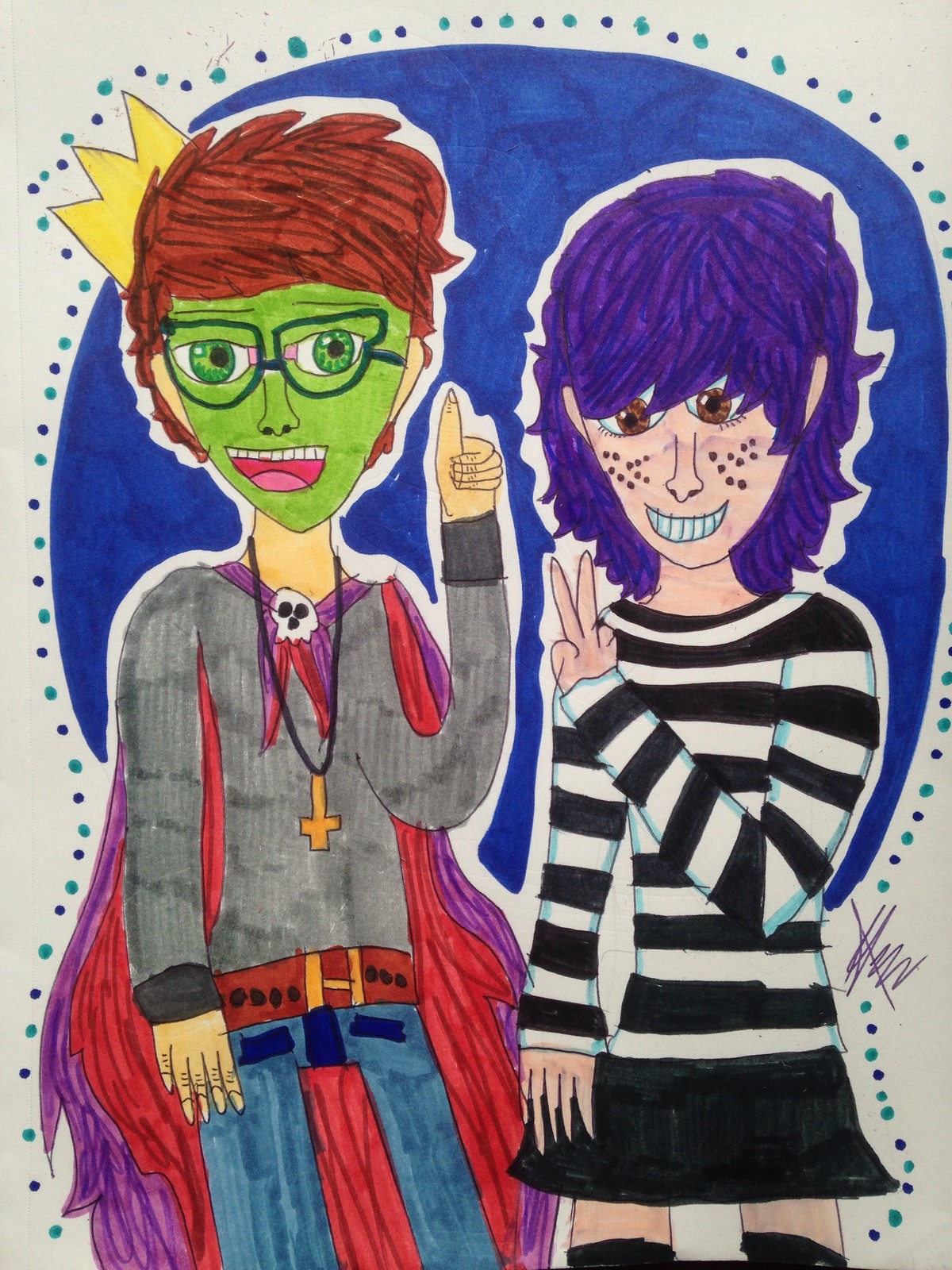 Fabian Artist - (AT) Murdoc and Noodle cosplay