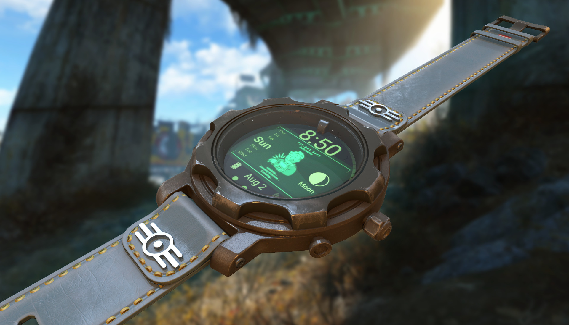 Fallout 4 часы на руку фото 10