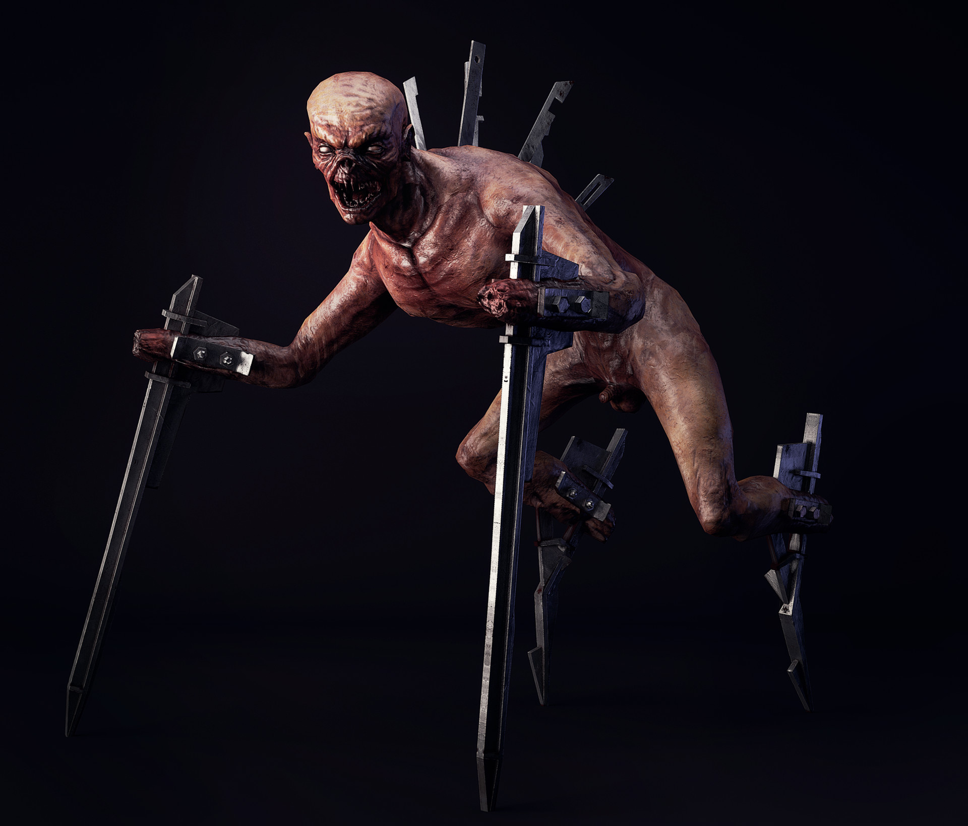 ArtStation - Nightmare - Finger Creature