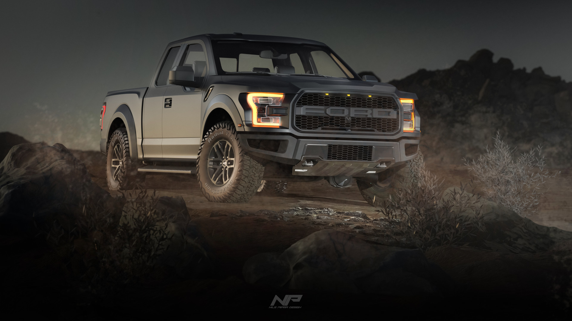 Artstation Latest Work Featuring The Ford F150 2017 Nils Piirma