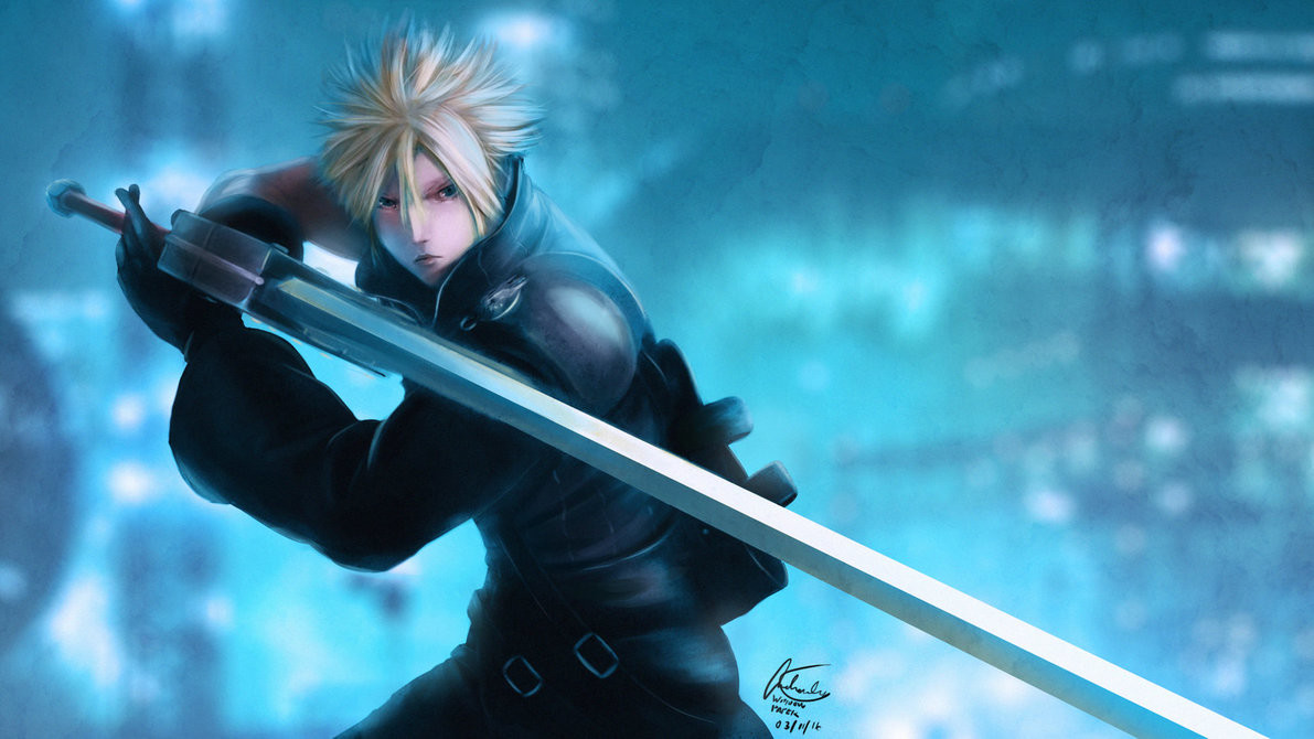 Artstation Final Fantasy Vii Cloud Strife Vincent Andrada