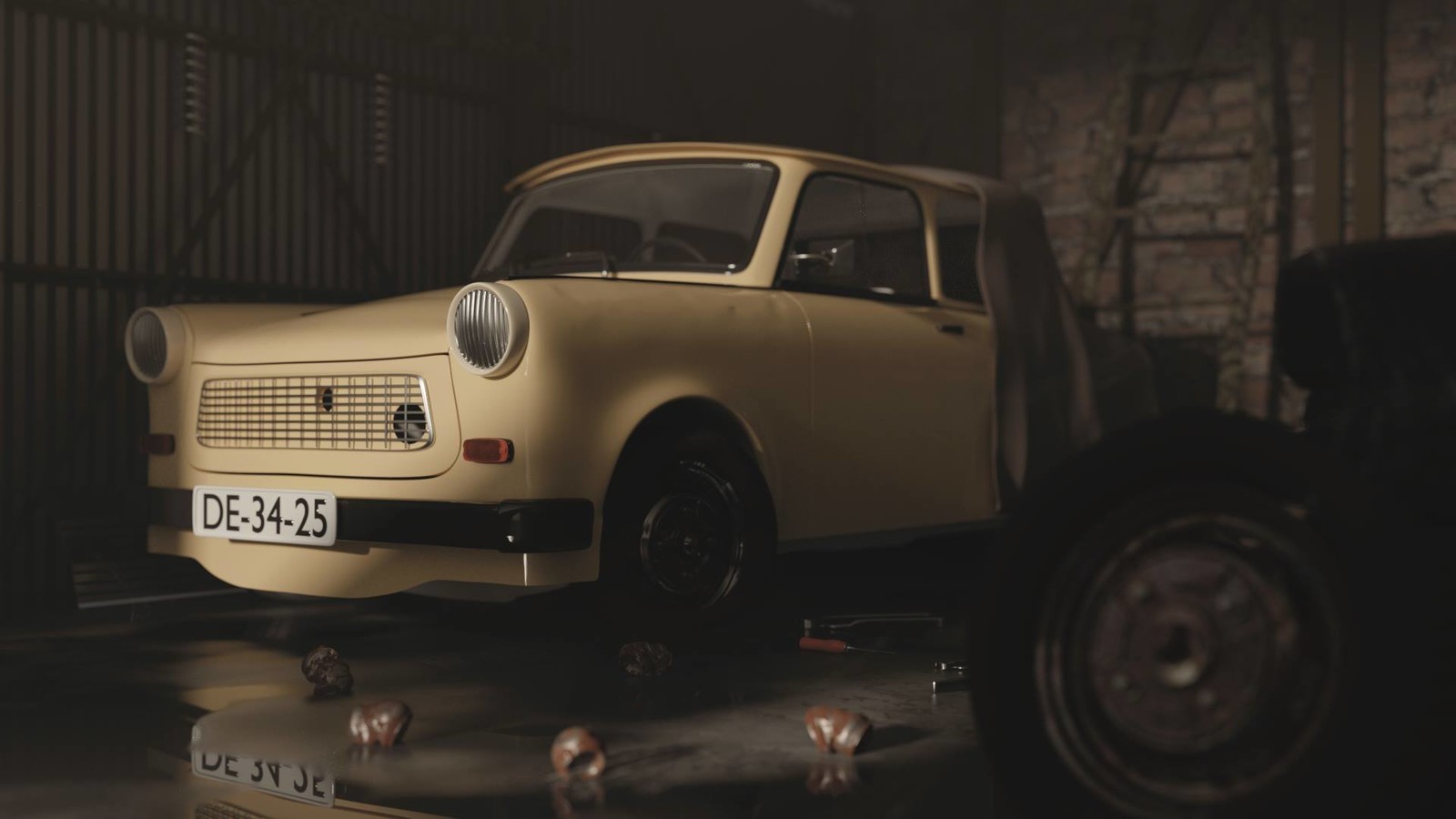 The Scene : Trabant 3D