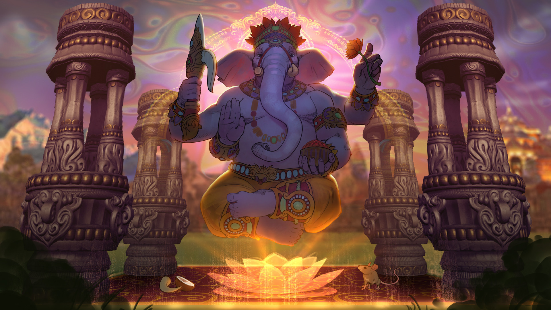 Ganesha by Jon Neimeister.