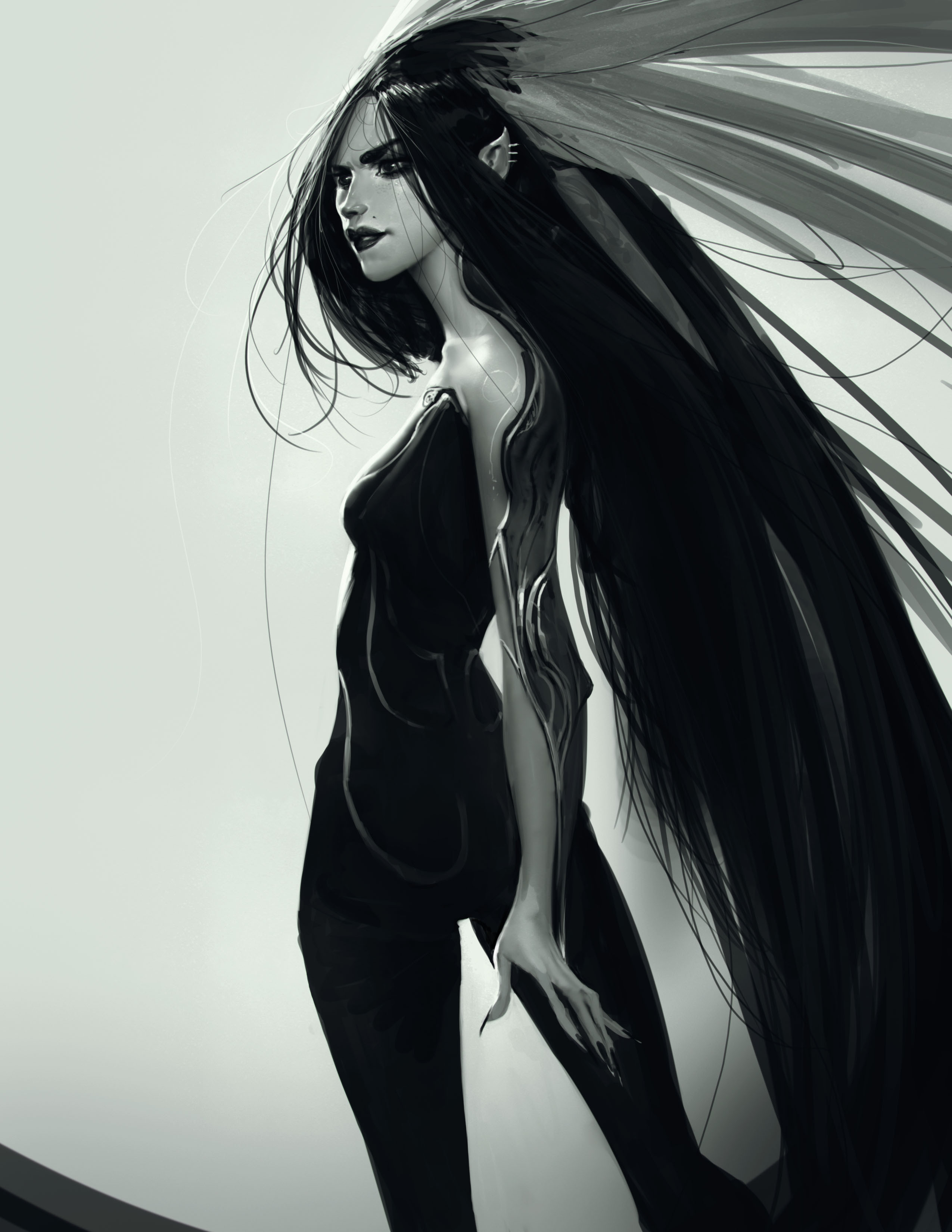 Artstation Dark Elf Anthony Jones
