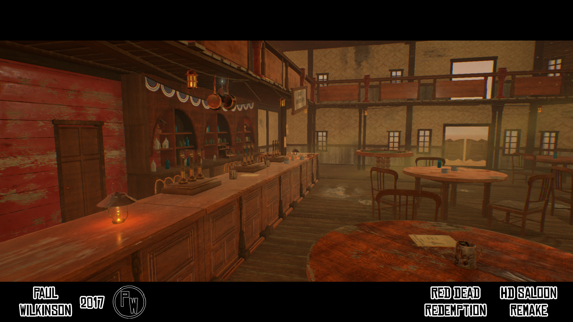 ArtStation - Old Light Saloon(Van Horn) - Red Dead Redemption 2