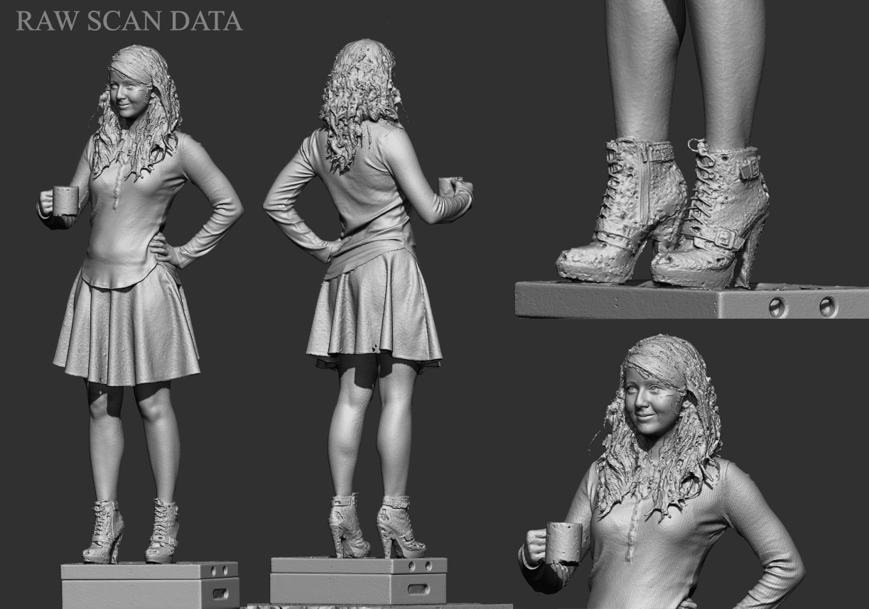 Shannon Zhao Self Portrait Photogrammetry