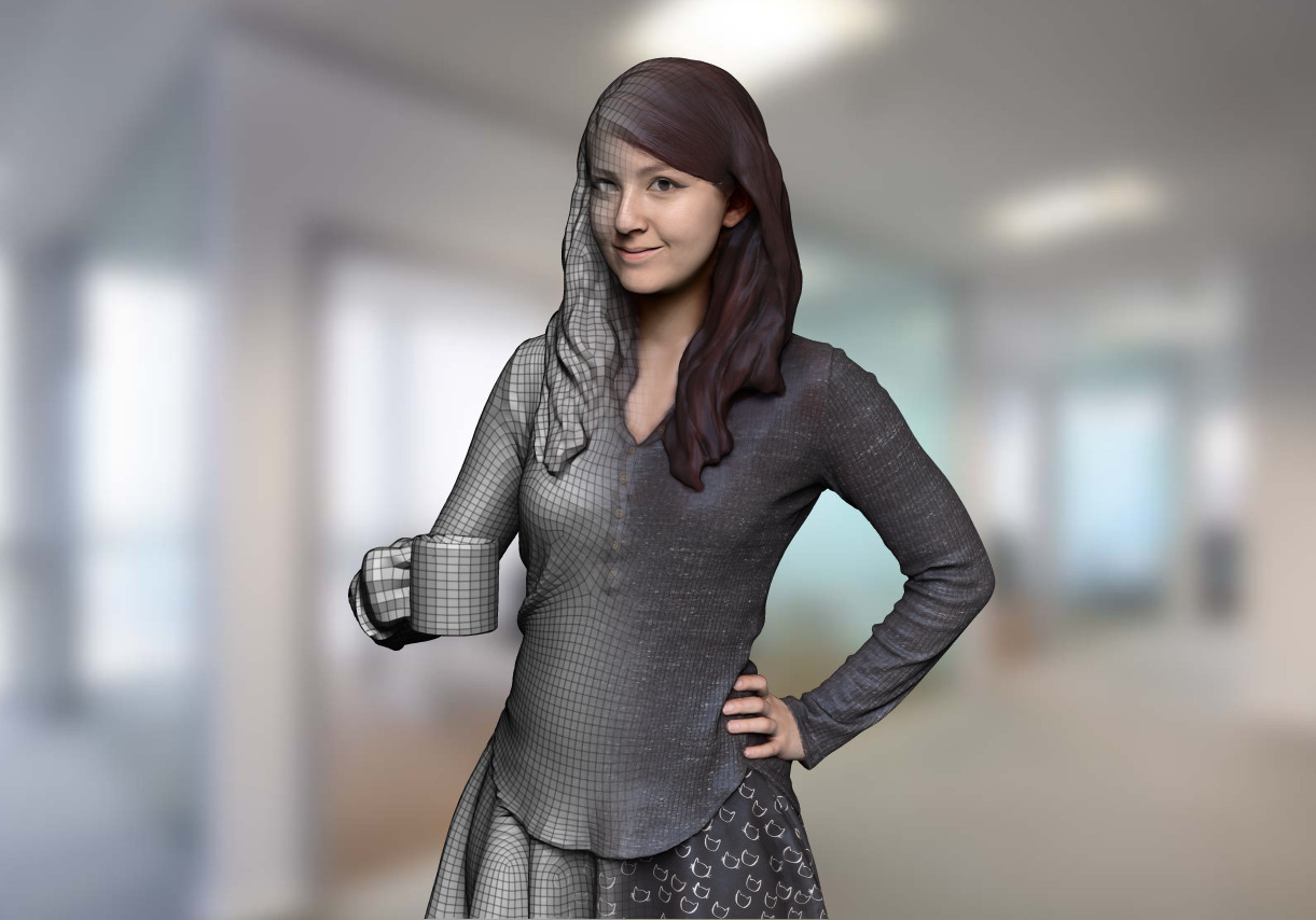 Shannon Zhao Self Portrait Photogrammetry