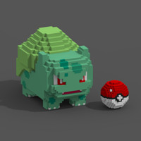 Artstation 3d 8bit Link Rowan Serra