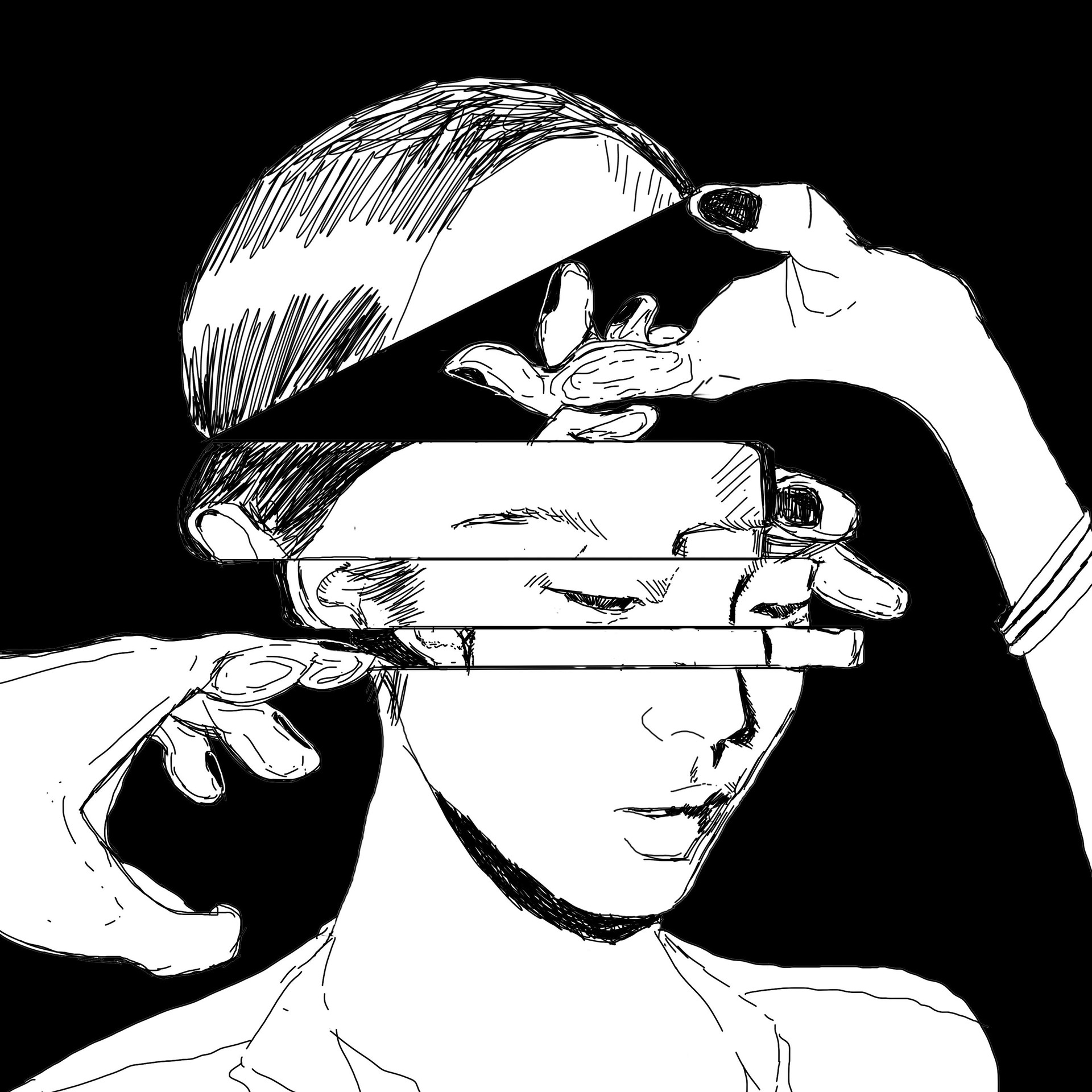 Artstation Hitam Putih Txetext