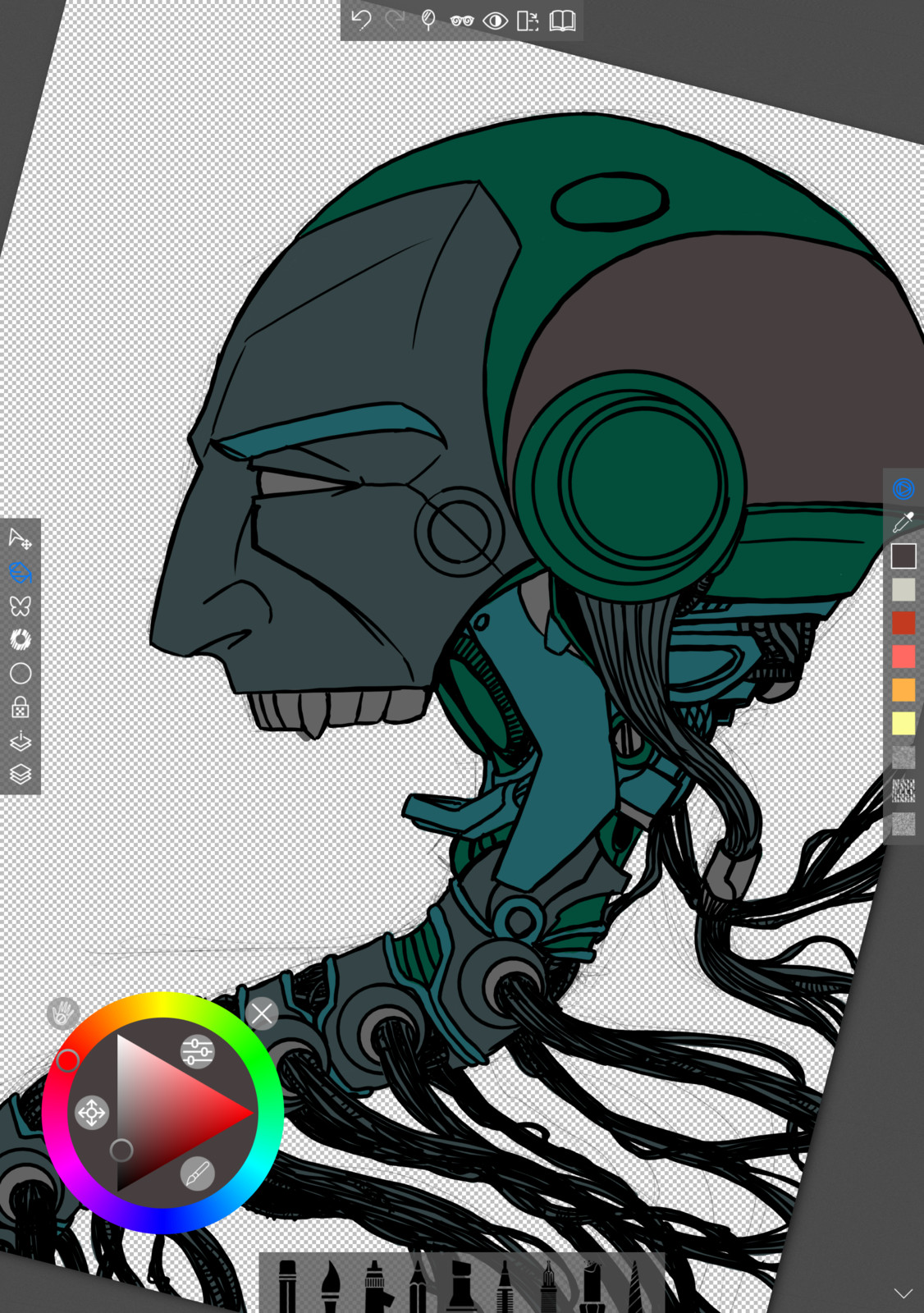 03 - Painting the base flat colors