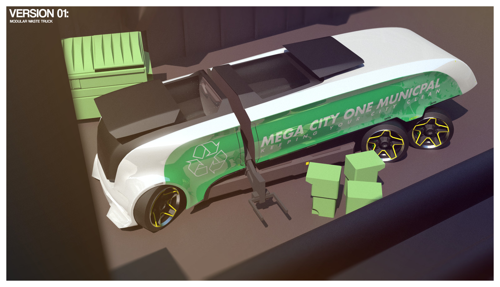 Seth Witte Municipal Vehicle Electric Platform Concept