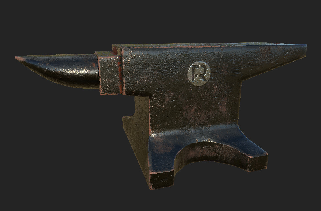 Anvil in Substance Painter.