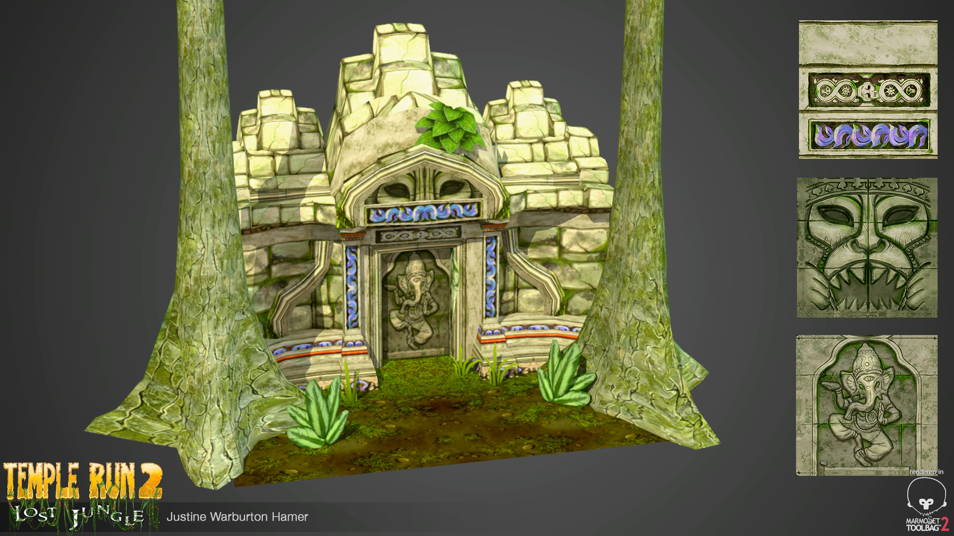 ArtStation - Temple Run 2: Lost Jungle Environment Work