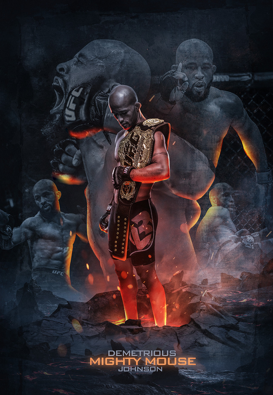 Постеры бойцов UFC