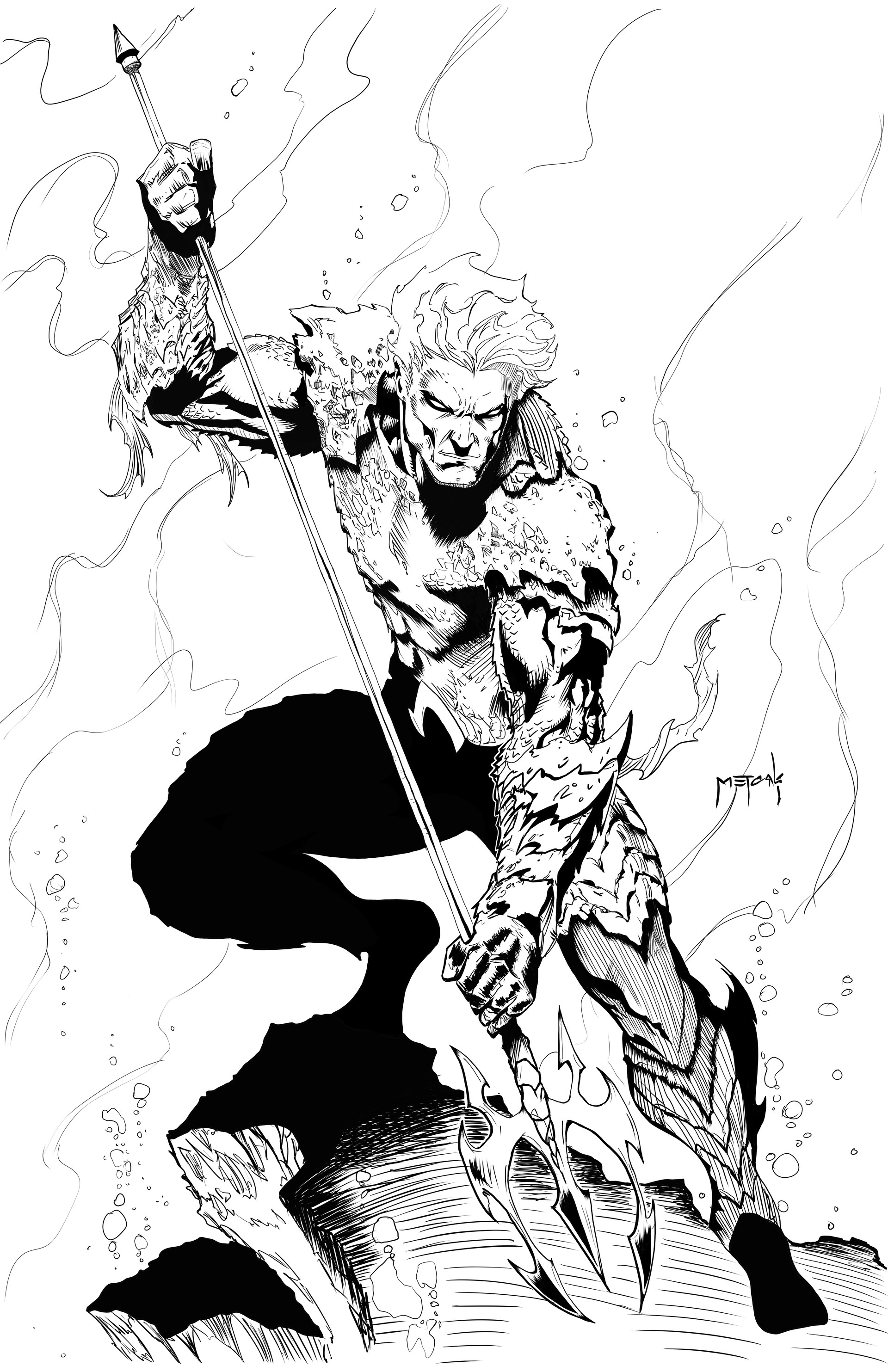 Artstation Aquaman By Jason Metcalf Gavin Hart