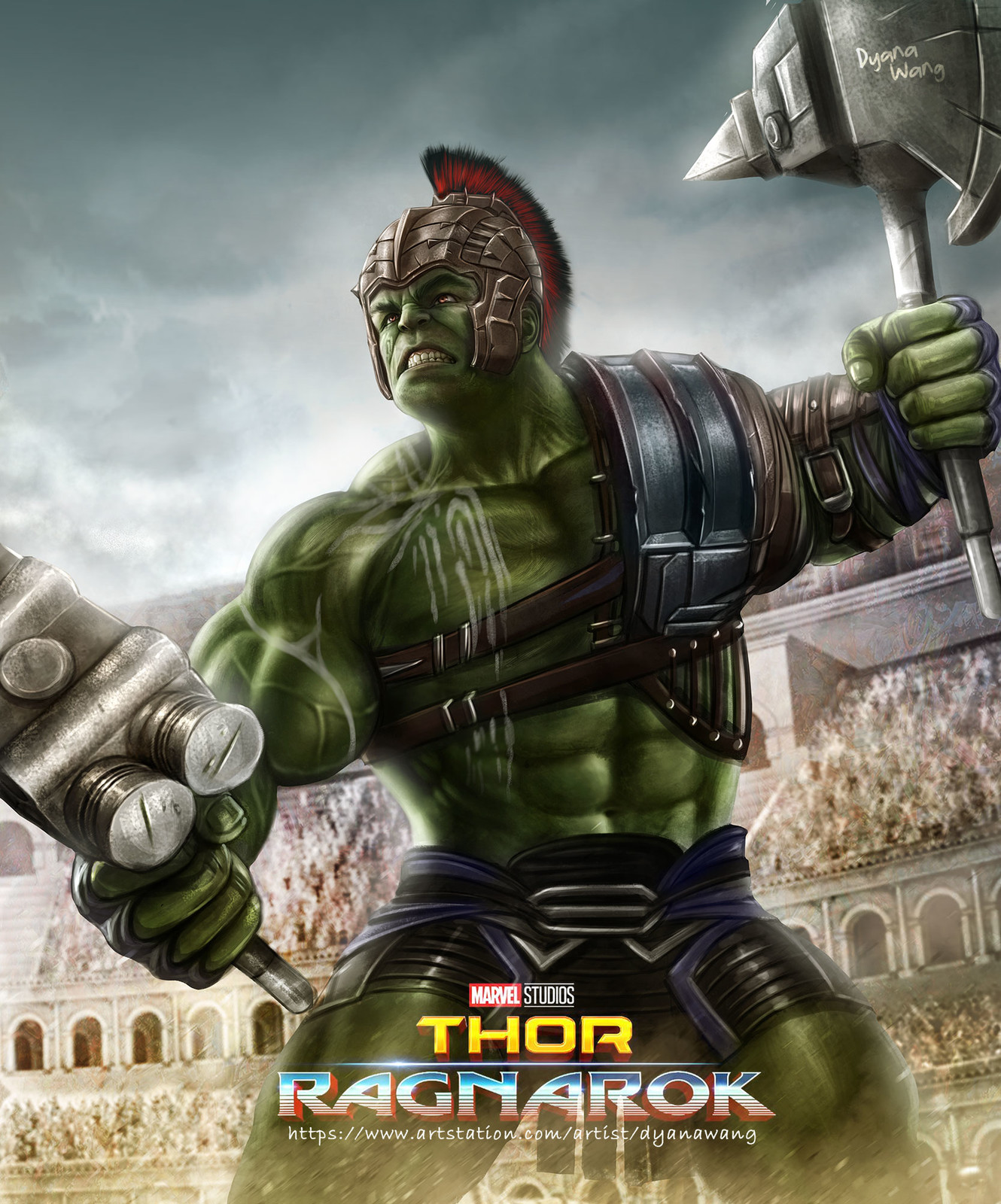 Hulk from thor ragnarok movie~