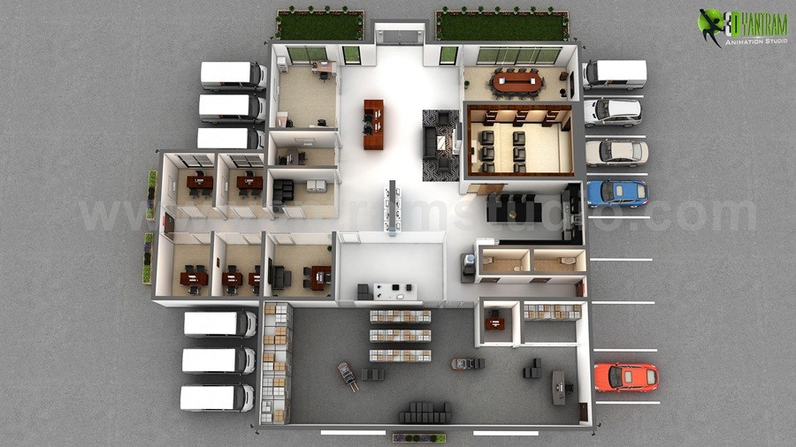 Artstation The Great Ideas For 3d Office Floor Plan Design Companies Usa Yantram Architectural Studio Yantram Architectural Design Studio, Best House Plan Design
