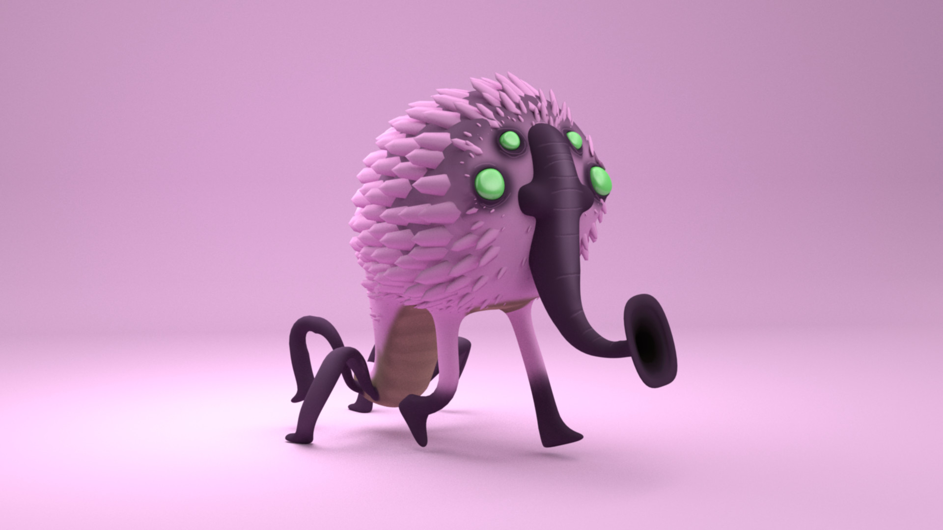 Artstation Alien Creature 4 Daniel Pelka