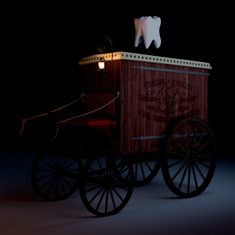 Dentist's wagon