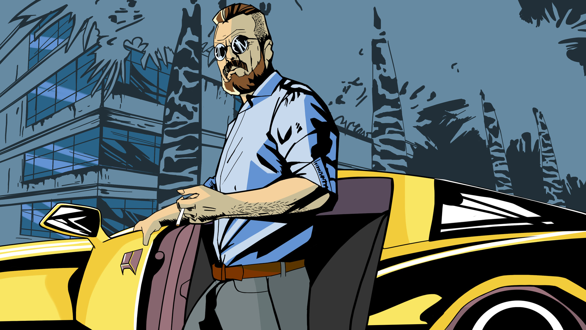 Artstation Me In Gta 3 Style Salok Reevil
