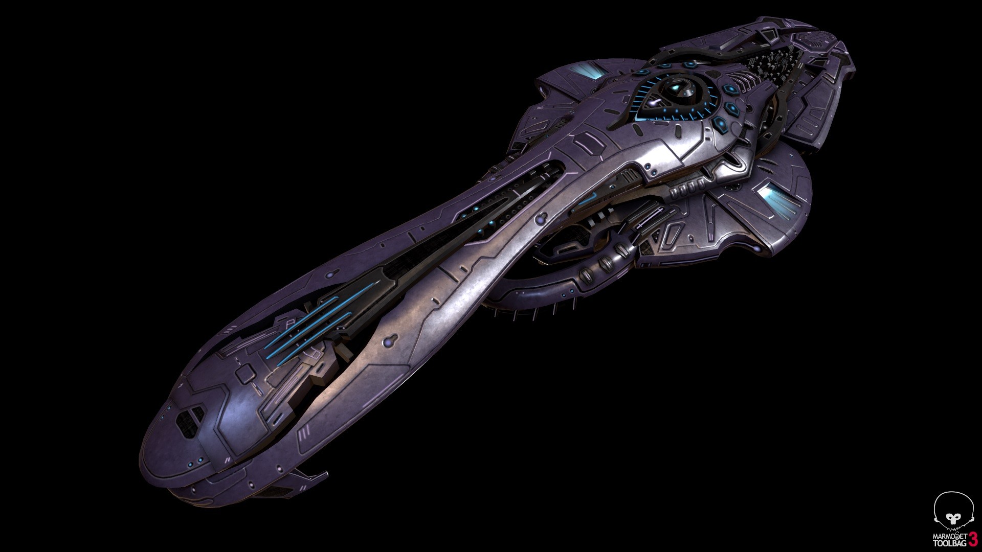 Artstation Sins Of The Prophets Ors Class Heavy Cruiser V2
