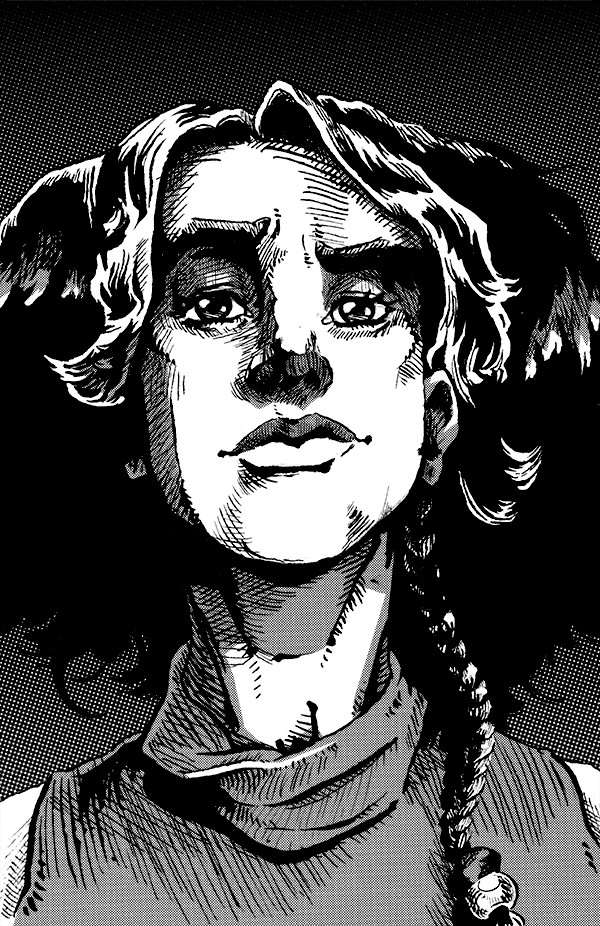 Artstation Hirohiko Araki Style Study Self Portrait Rachel Eady