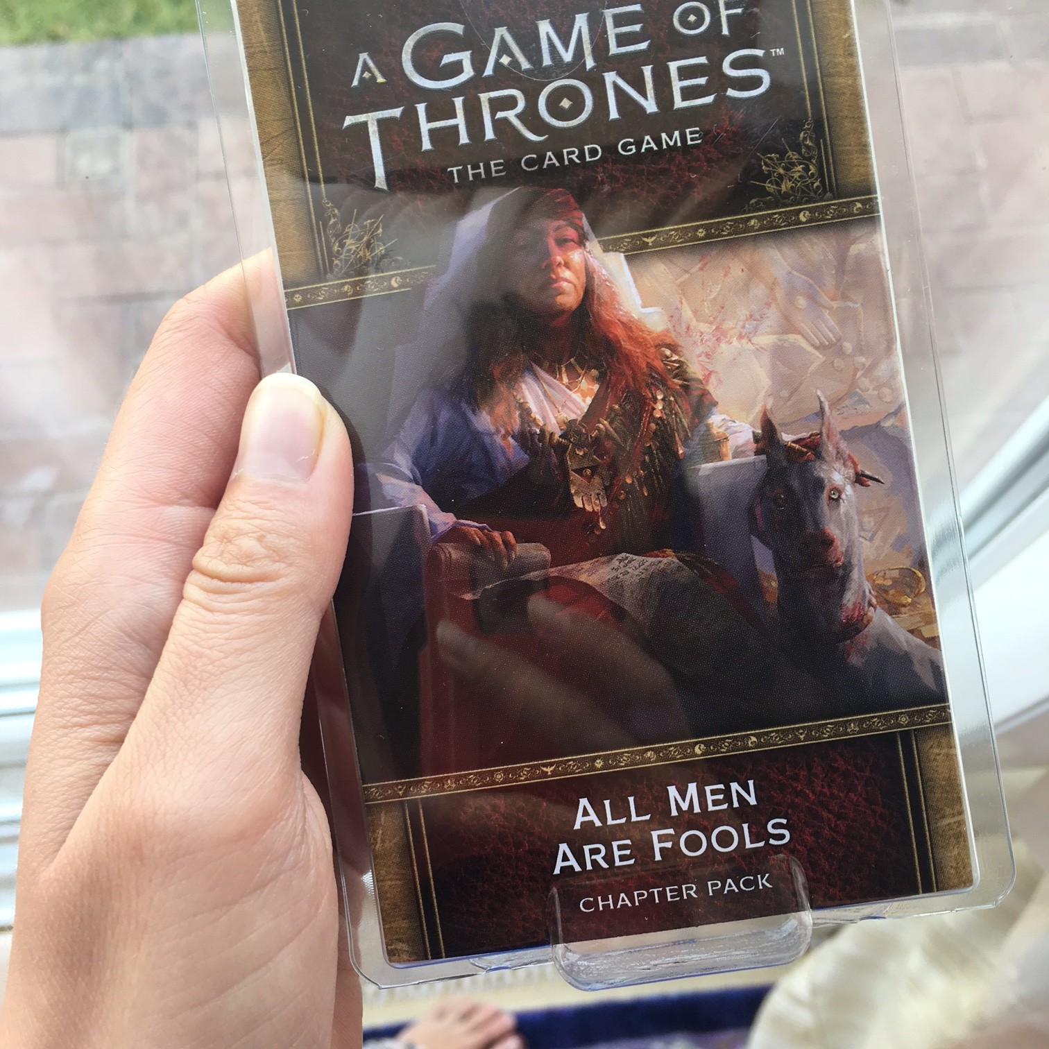 Details about   A Game of Thrones the card game All Men Are Fools Chapter Pack NEW 