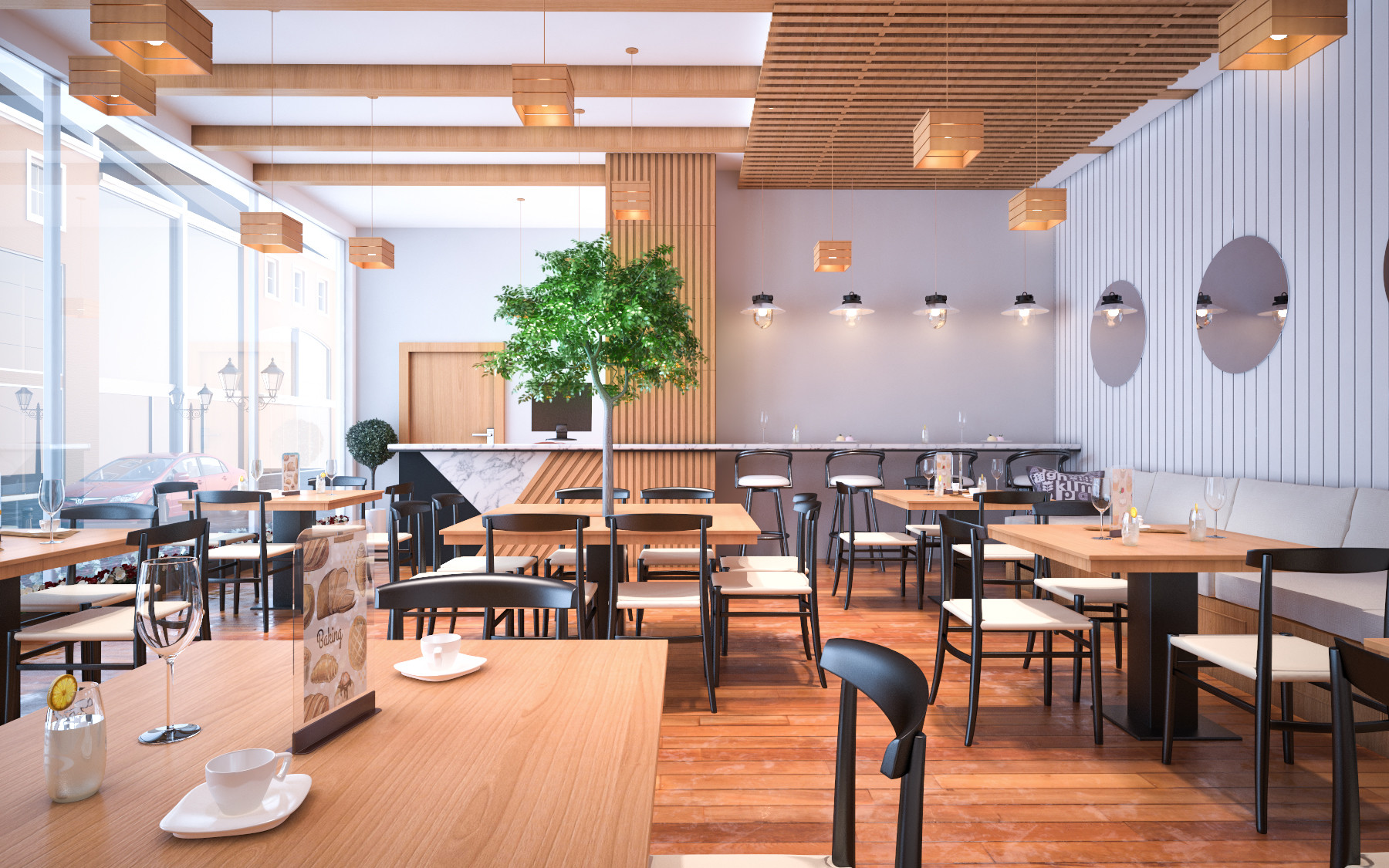 Sherif Talal Tree Concept for Restaurant design