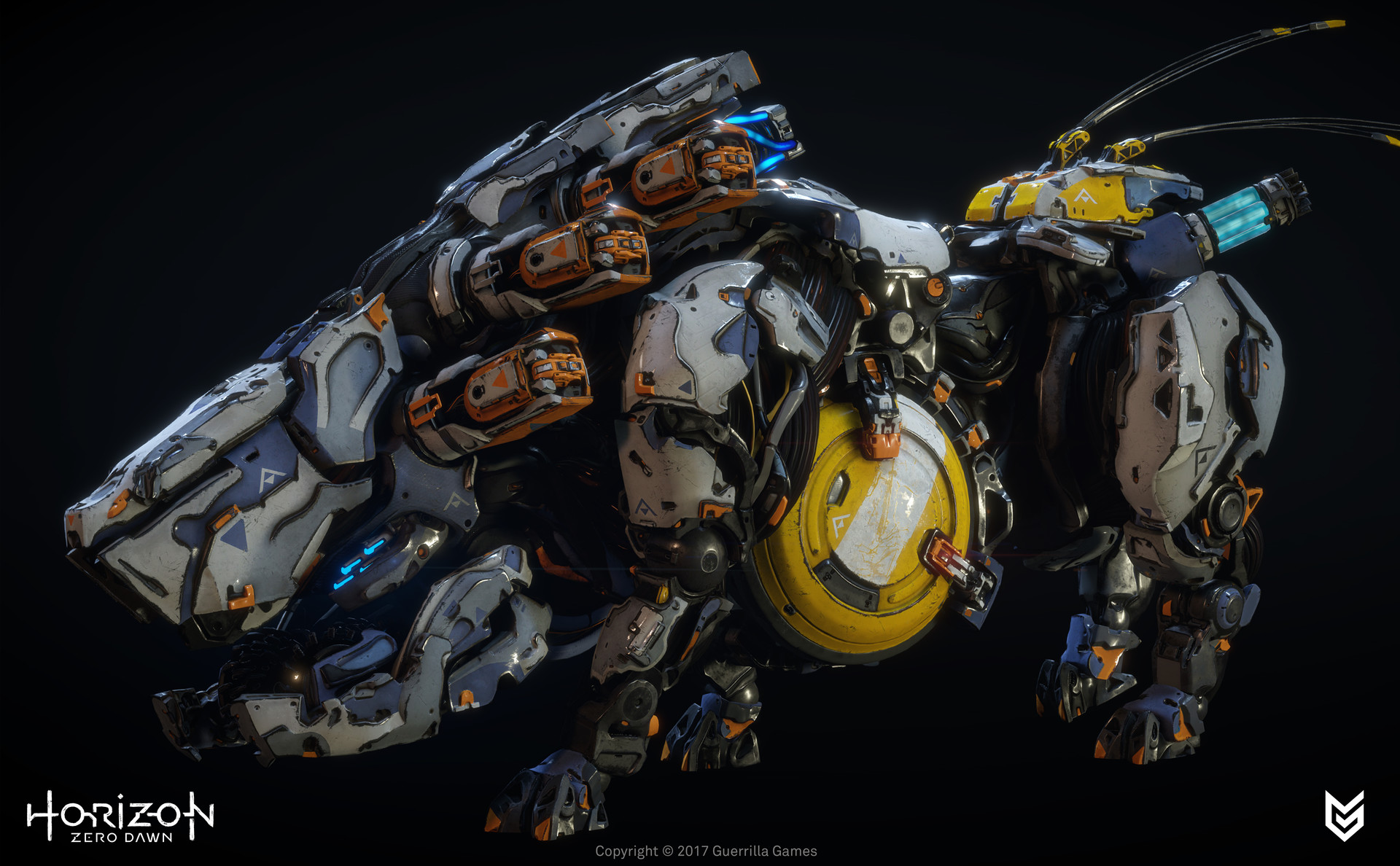 Tom Delboo - Horizon Zero Dawn - Behemoth - Texturing