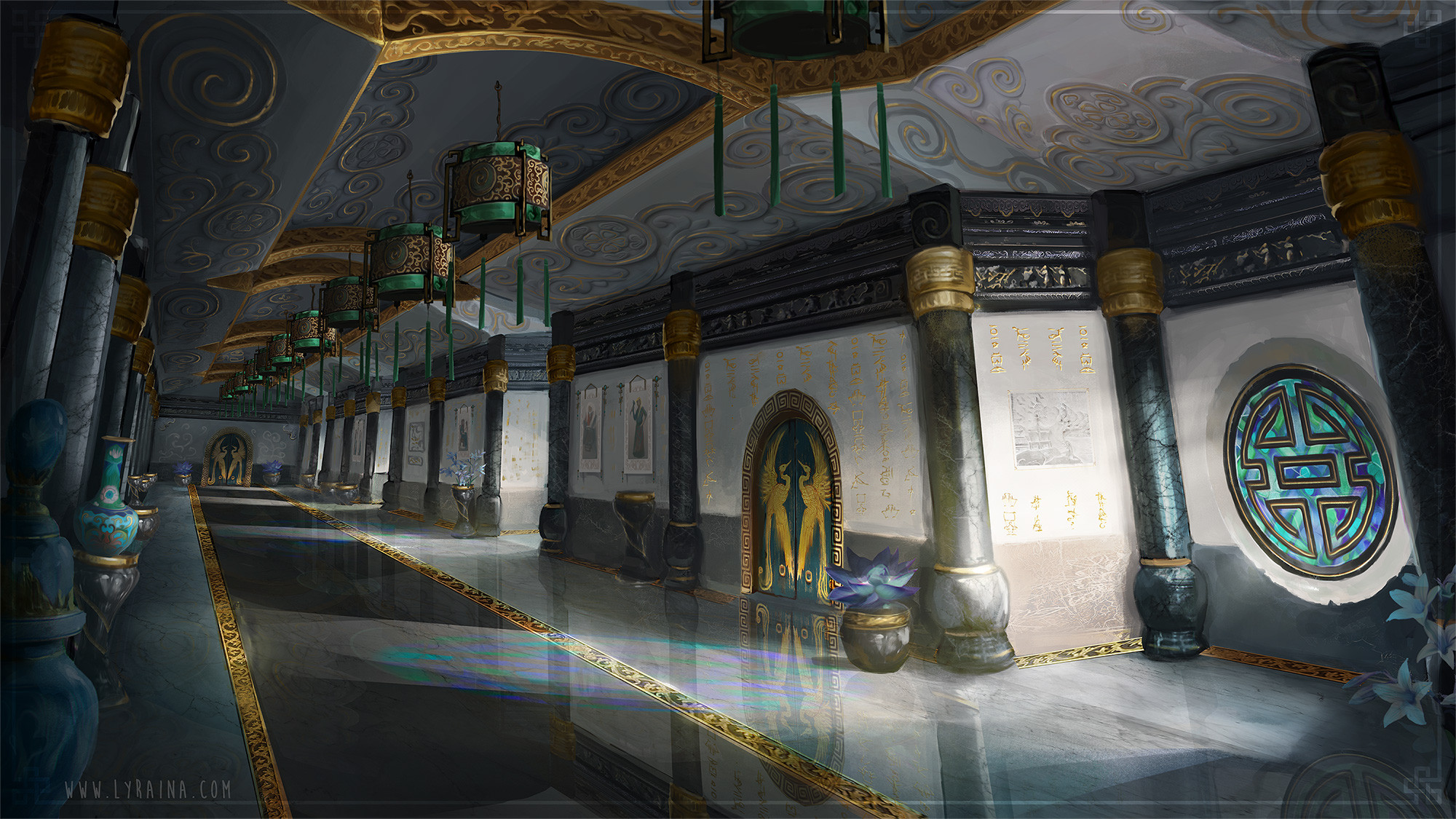 The imperial Wing - Mood Painting.