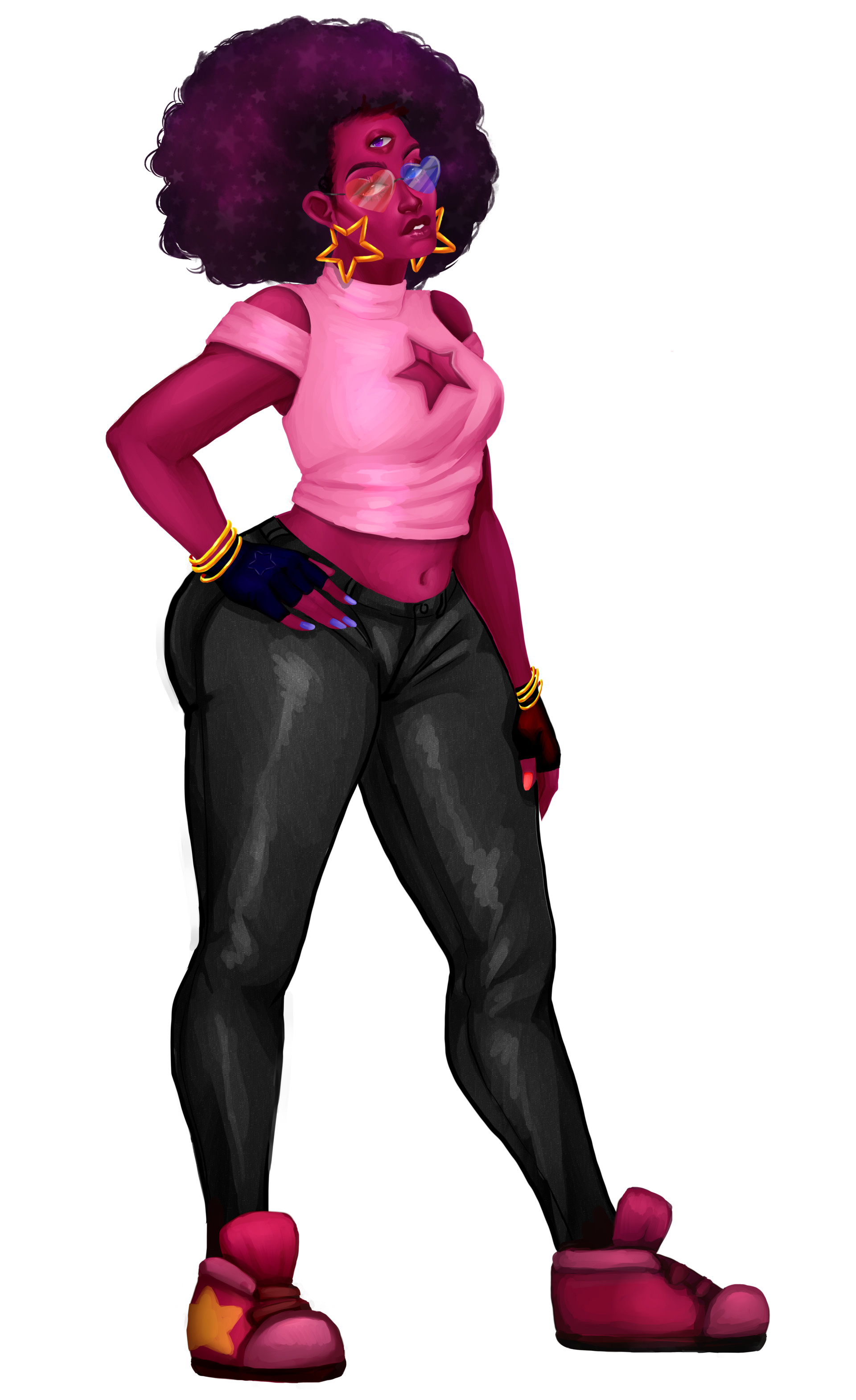 Artstation Garnet Steven Universe Commission Kaiden Jane