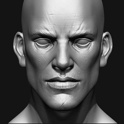 Hong chan lim male face study