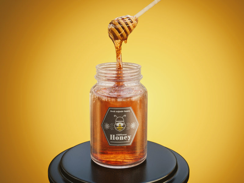 Download Artstation Honey Jar Mockup Joao Paulo