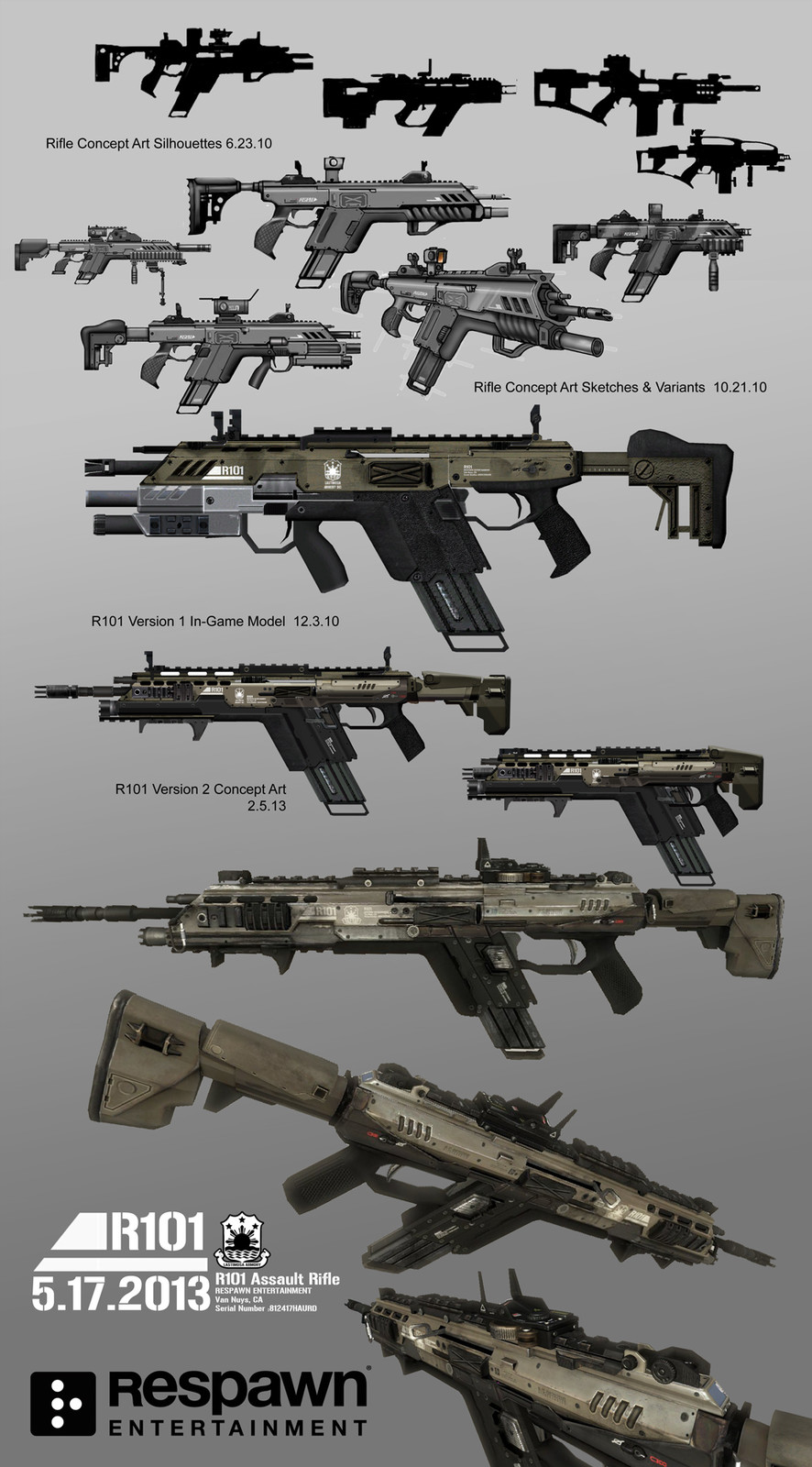 Ryan Lastimosa - Titanfall 1: R101-C Assault Rifle