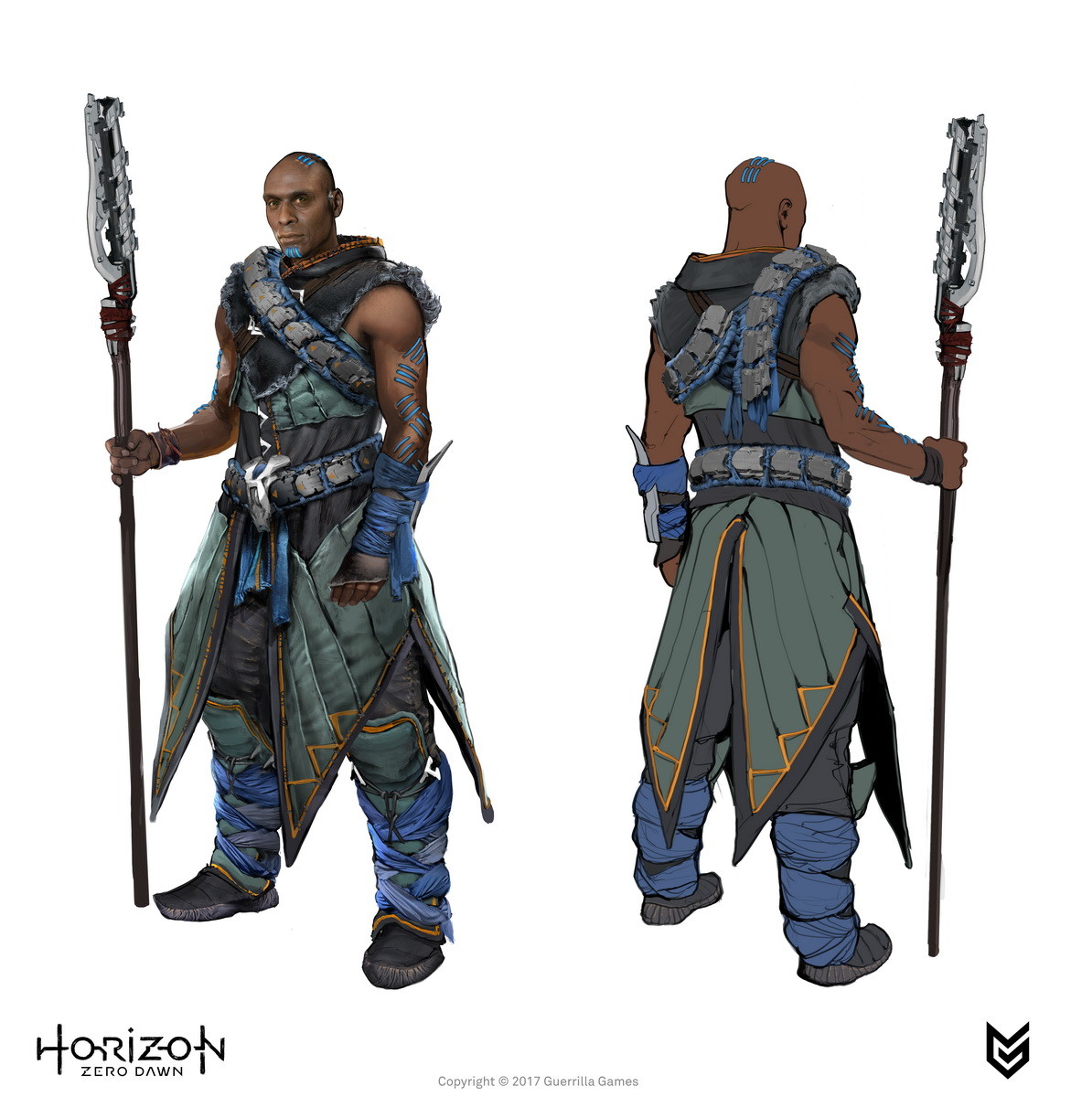 Artstation Horizon Zero Dawn Story Characters Concept Art Ilya Golitsyn