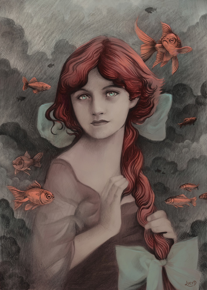 mix-media
dessin traditionnel au crayon noir Faber Castell Pitt Oil Base, retravaillé sur Clip Studio Paint