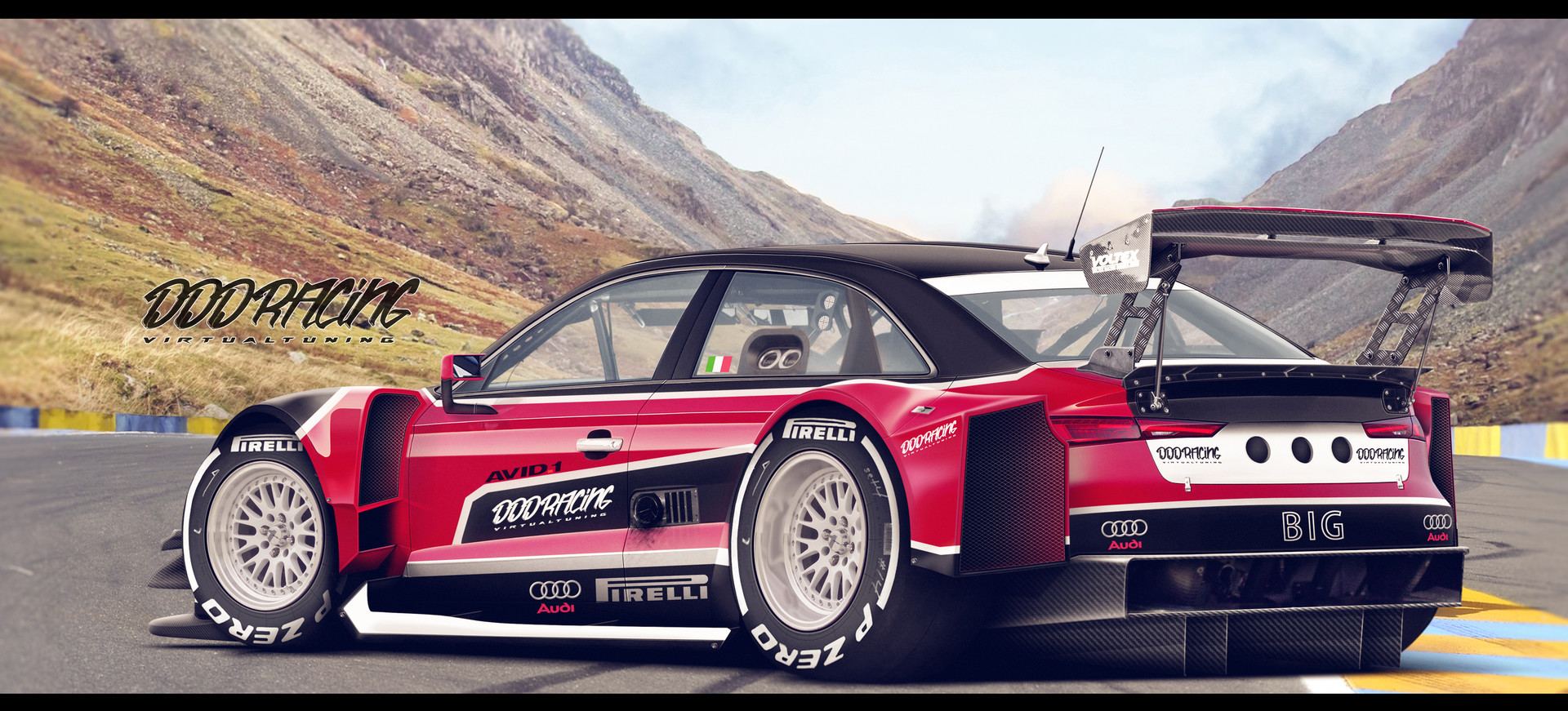 ArtStation - Audi S3 limousine E2SH I ddd racing I