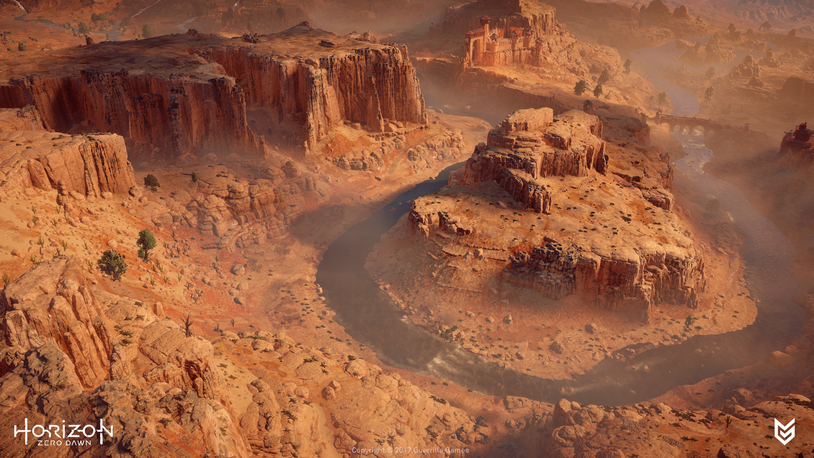 Gatelands Canyon inspired by the Colorado River