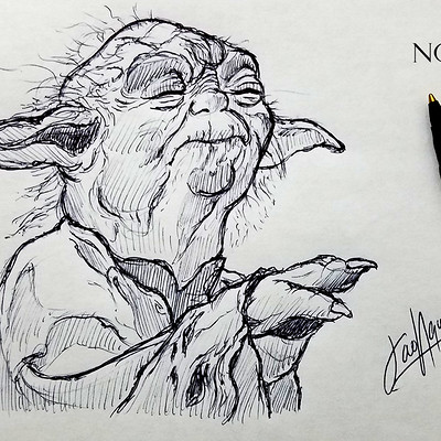 Tao Nguyen - Tao Nguyen's Snowball Sketch Pen Drawing