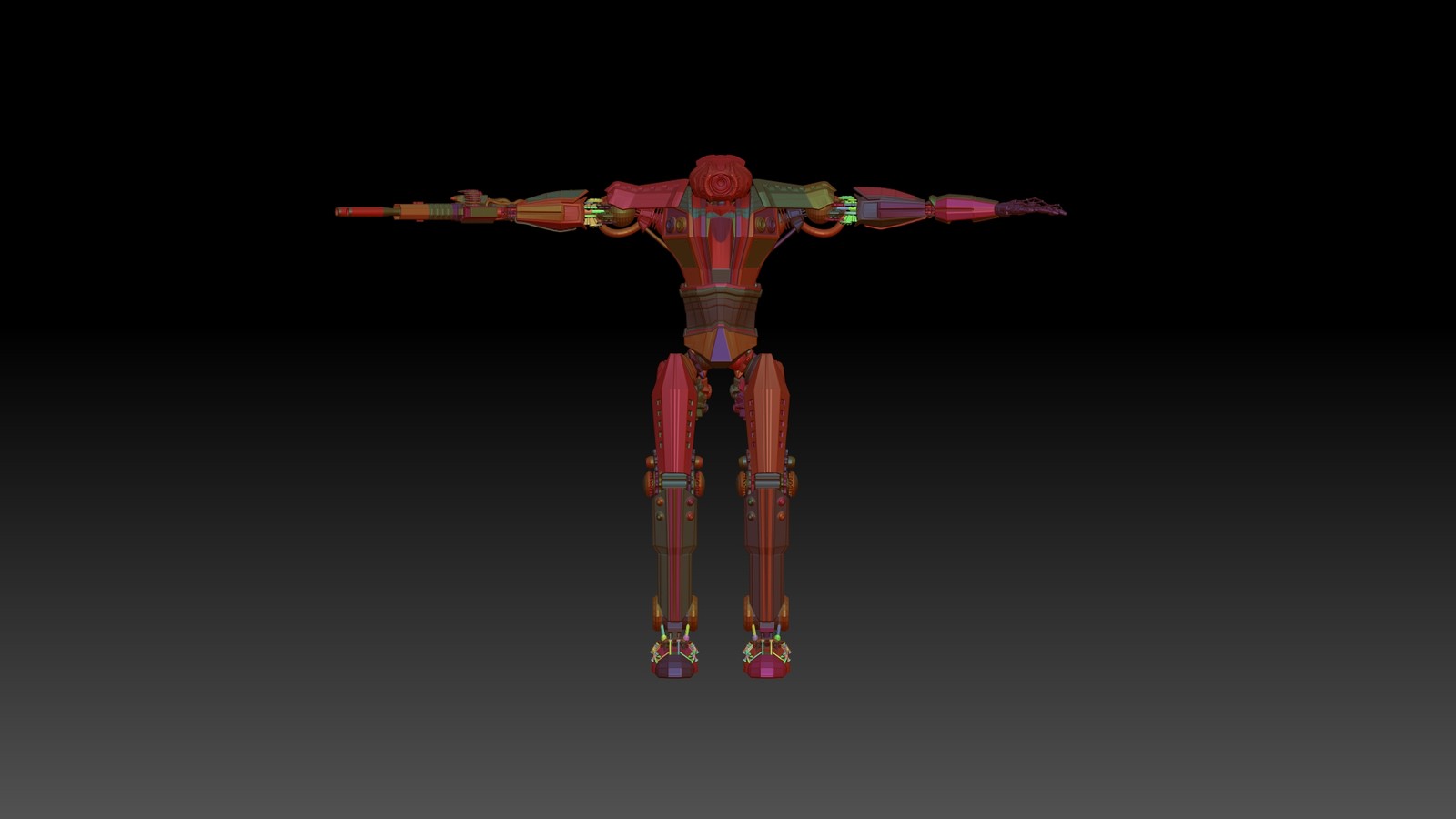 T Pose, Poly Paint