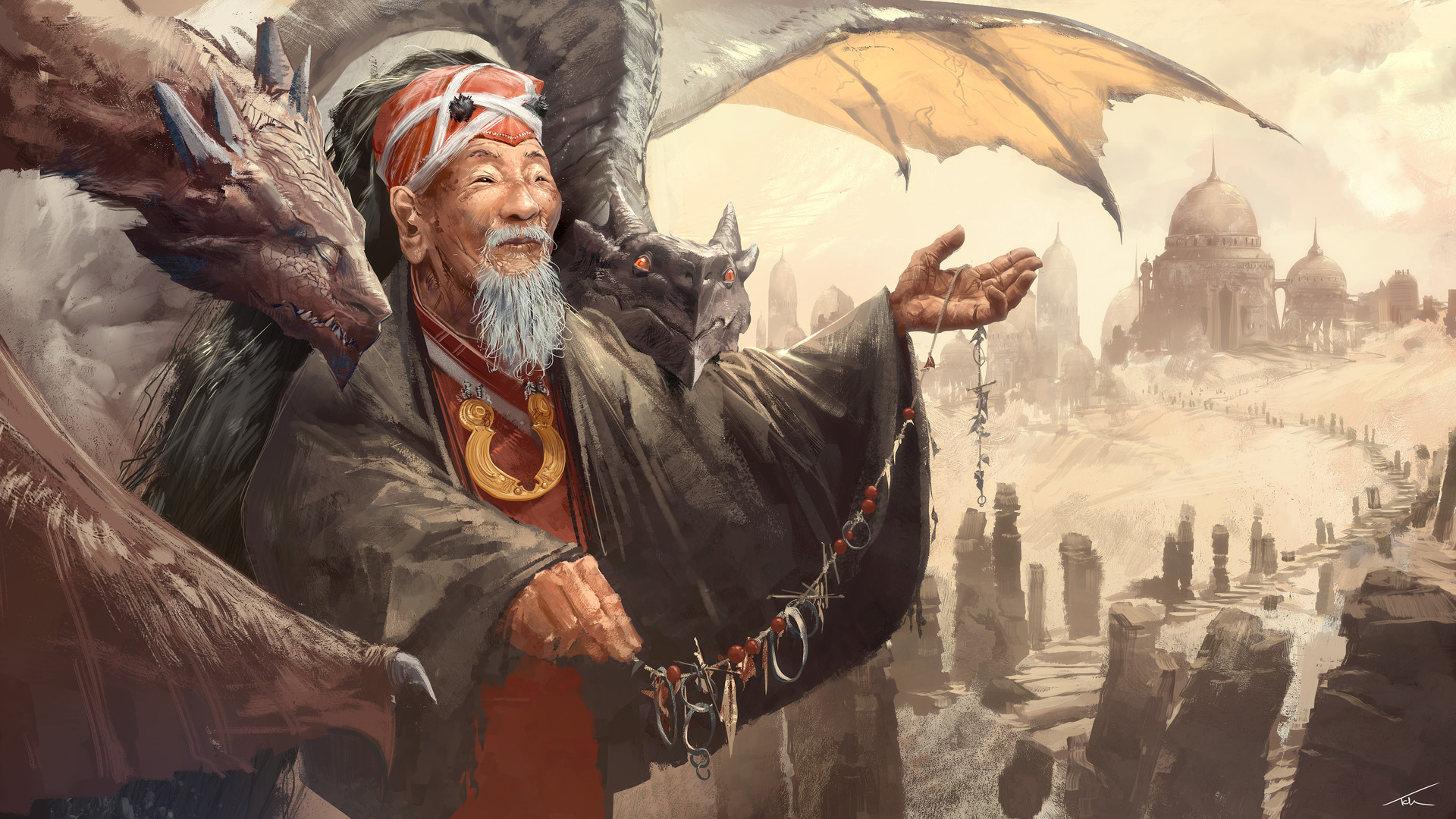 Artstation Draconteur Thomas Chamberlain Keen