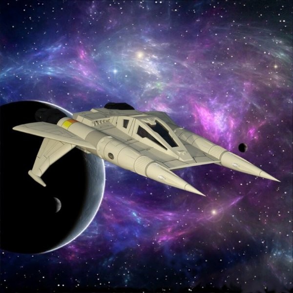 ArtStation - Buck Rogers Starfighter