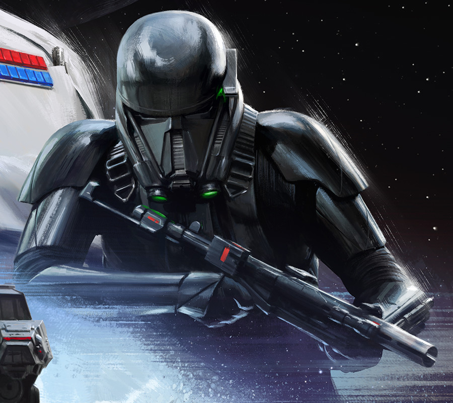 Death Trooper close up