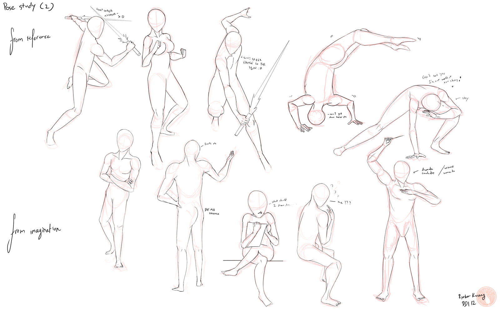 Artstation Ten Poses 2 Ryoko Muragishi Specifically i'm looking for more natural or neutral poses. artstation ten poses 2 ryoko muragishi