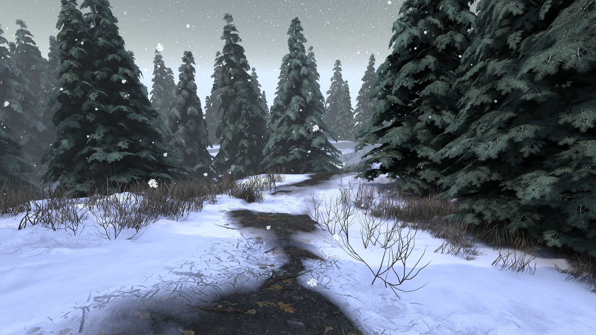 Nathan Ekema Snow Environment (UE4)