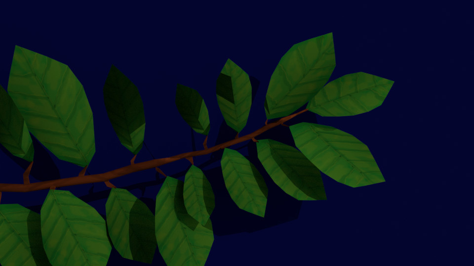 Tree Branch with leaves