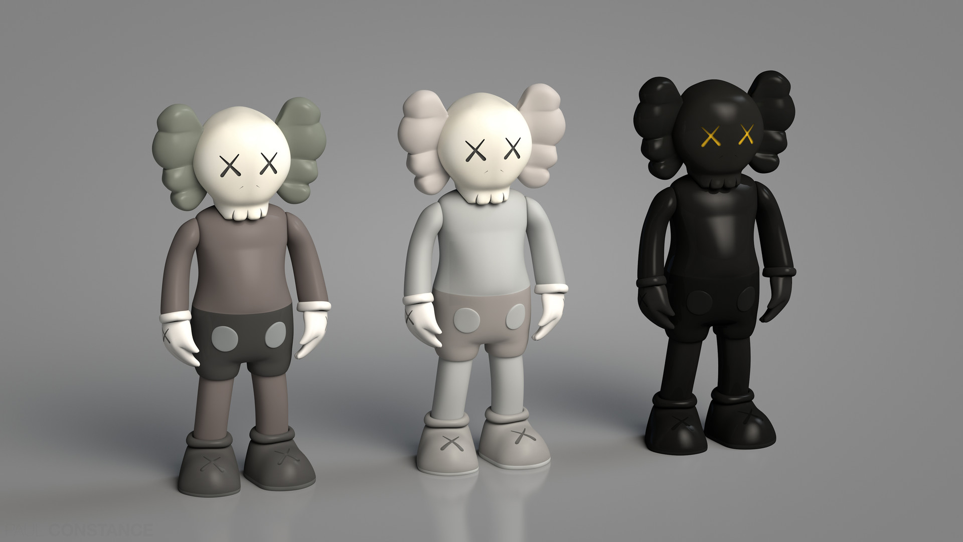 Artstation Kaws Love Paul Constance