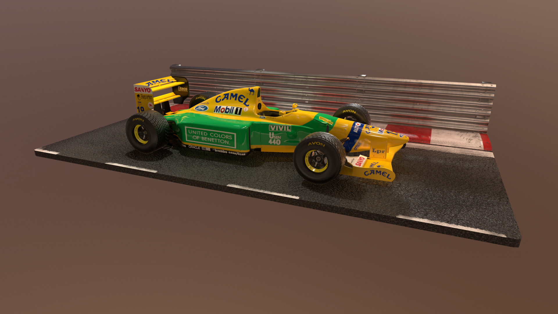 Mark Oseland - Benetton B192