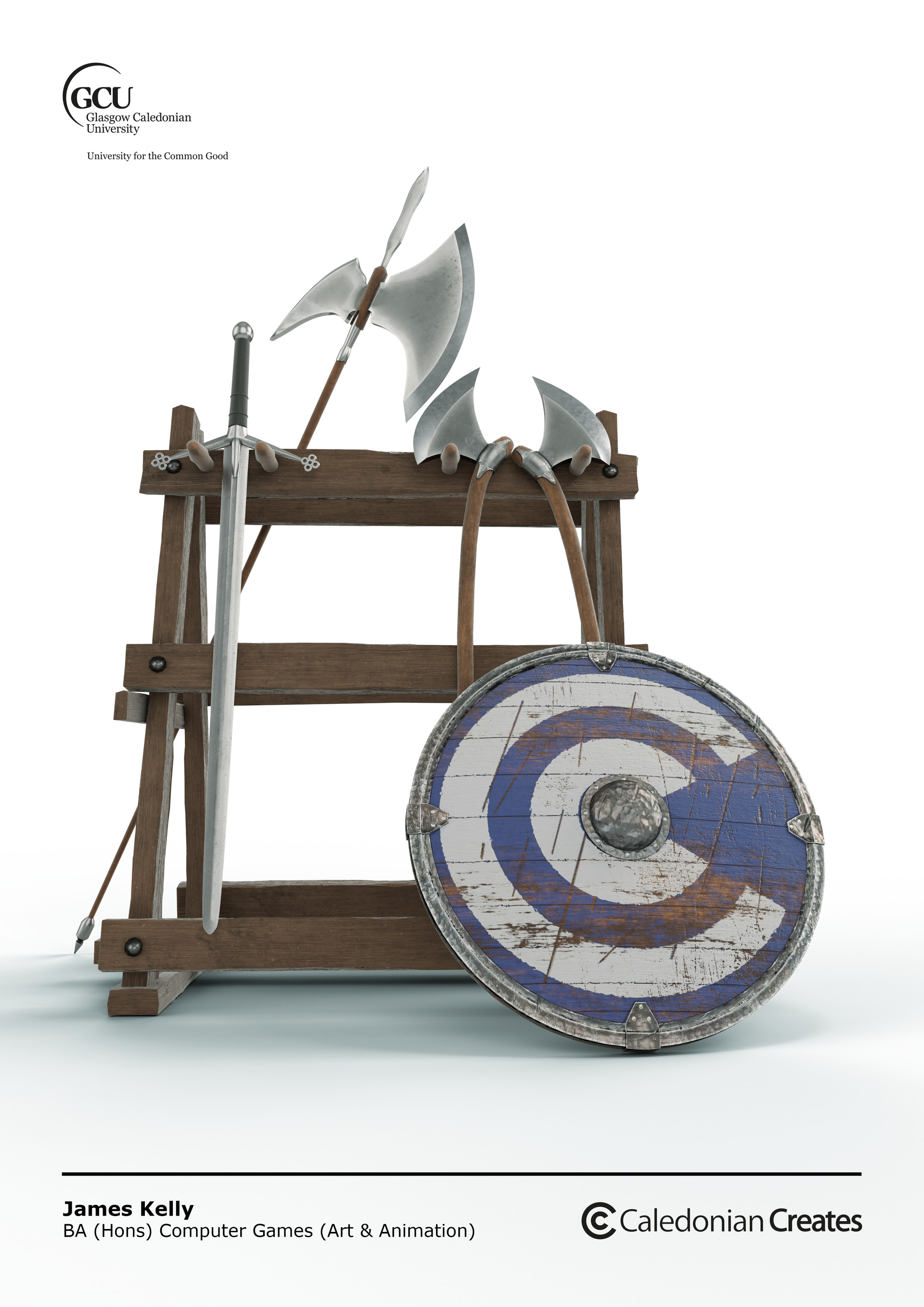 ArtStation - Sword Rack